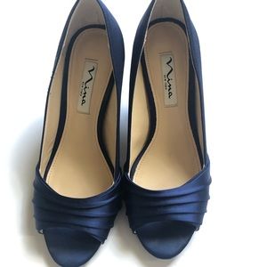 Nina Blue Stilettos Size 6